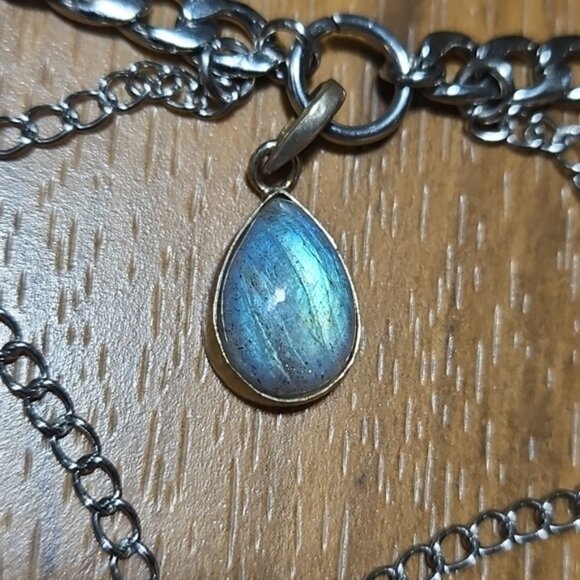 Labradorite Laced Choker - Picture 3 of 15